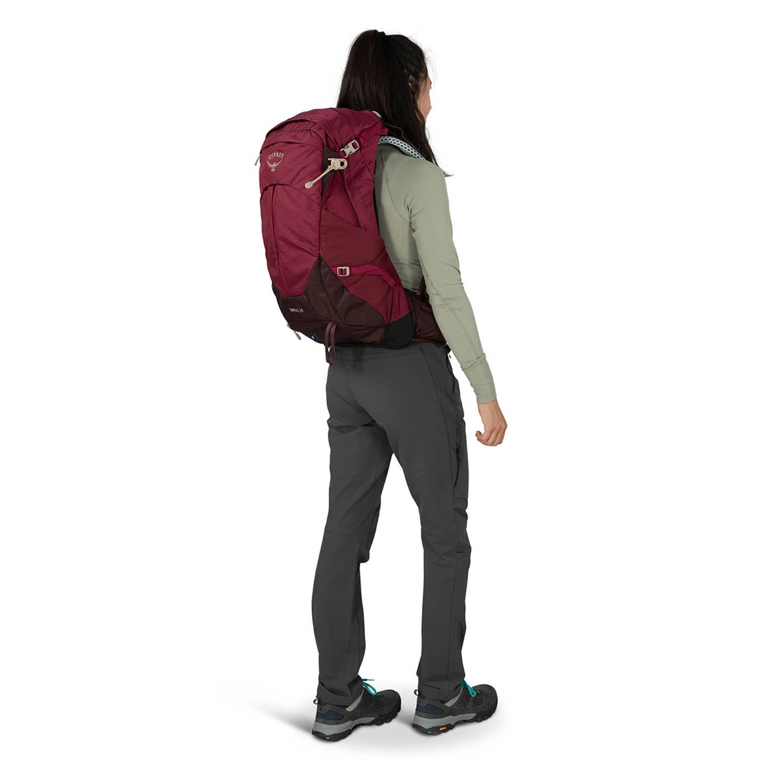 Osprey backpack Sirrus 24L donkerrood