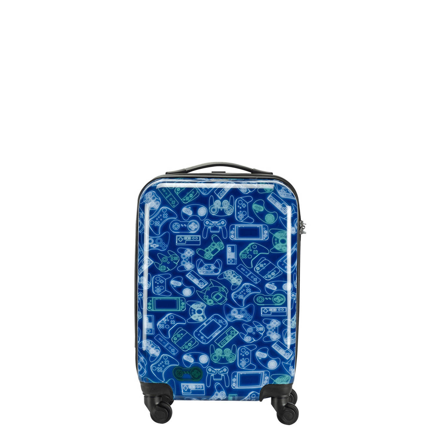 Princess Traveller trolley Kids 55 cm. blauw