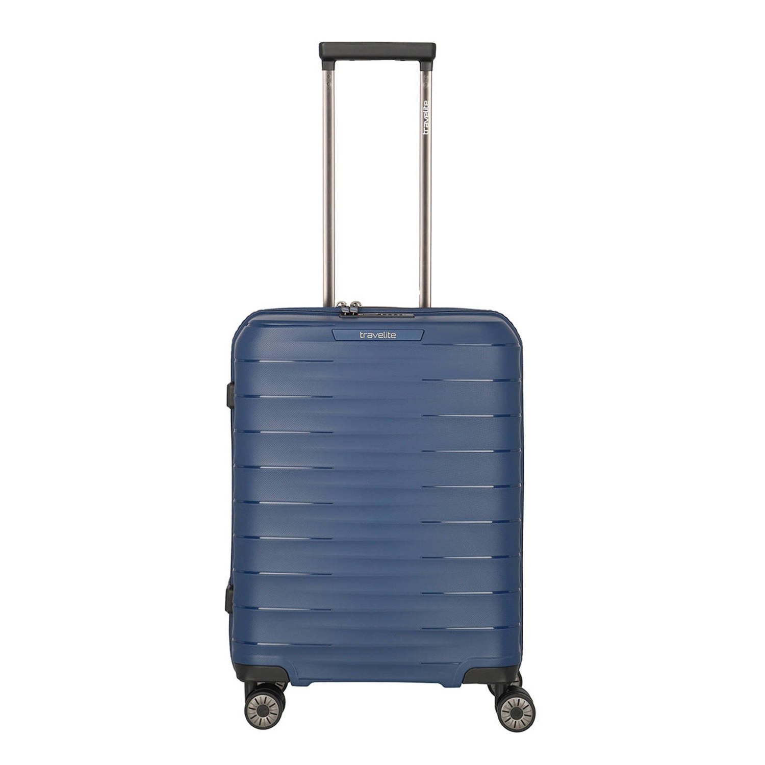 Travelite trolley Mooby 55 cm. donkerblauw