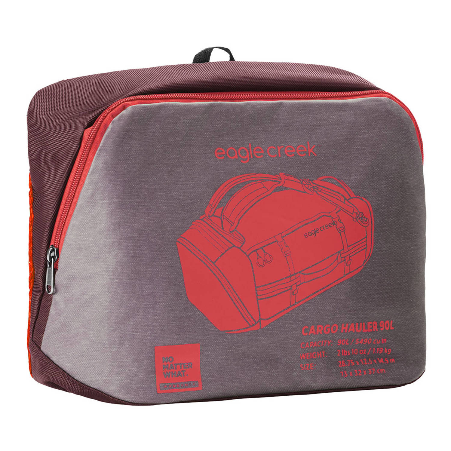 Eagle Creek reistas Cargo Hauler 90L rood