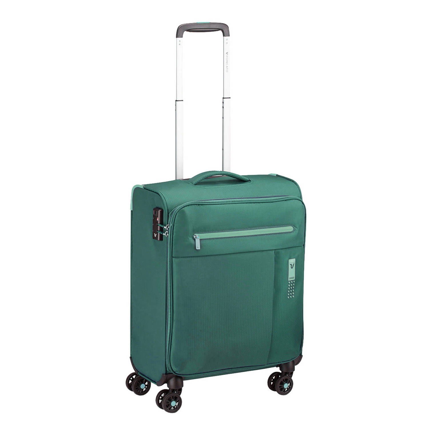 Roncato Lichtgewicht Zachte Unisex Bagage Green Unisex