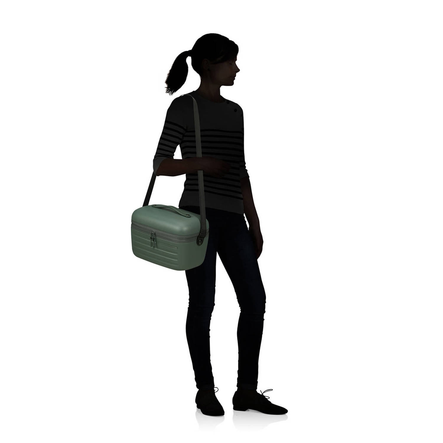 Samsonite Beautycase STACKD Cosmetictas reis cosmetictas beauty-bag ruim en praktisch