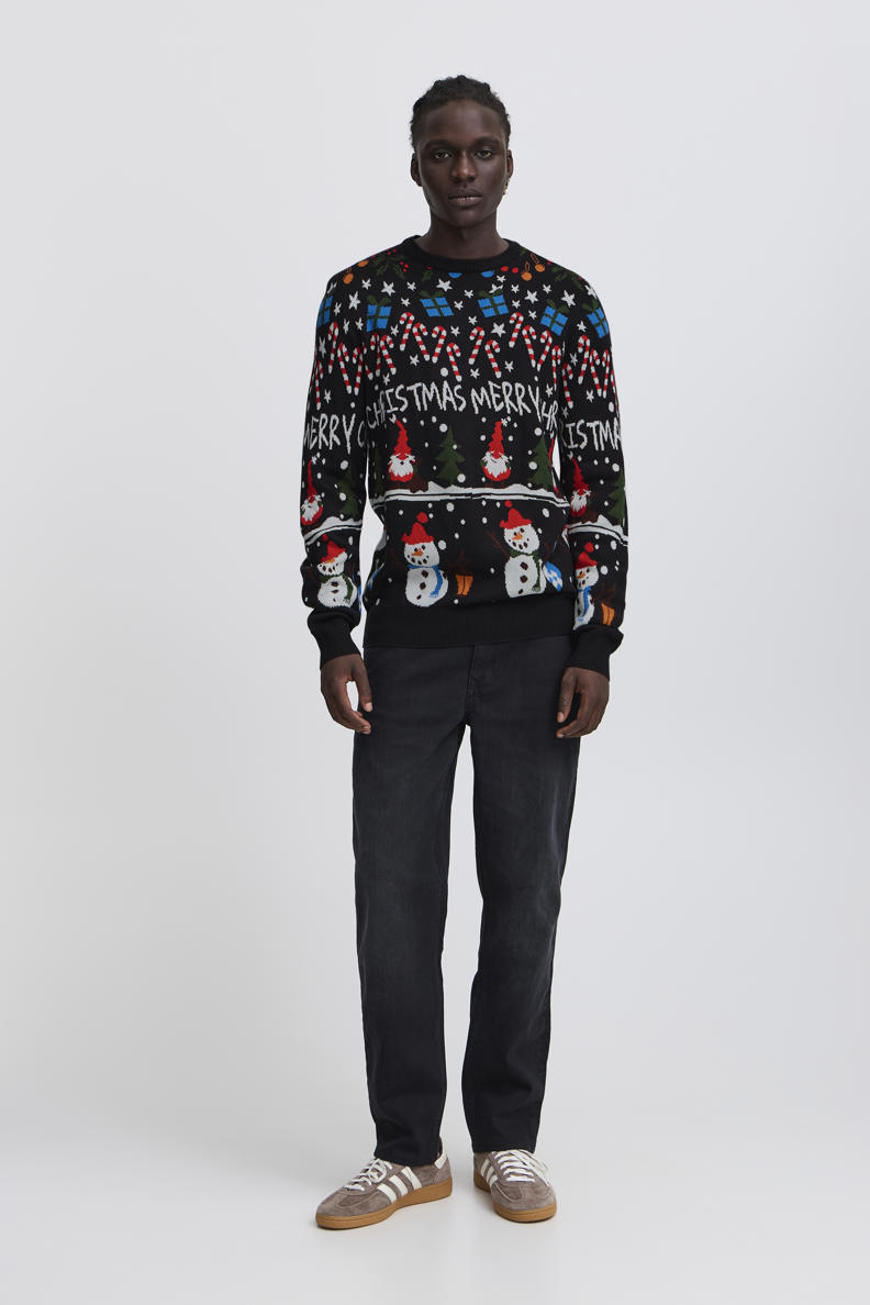 Burberry Grote Geruite Ronde Hals Gebreide Blauwe Sweatshirt