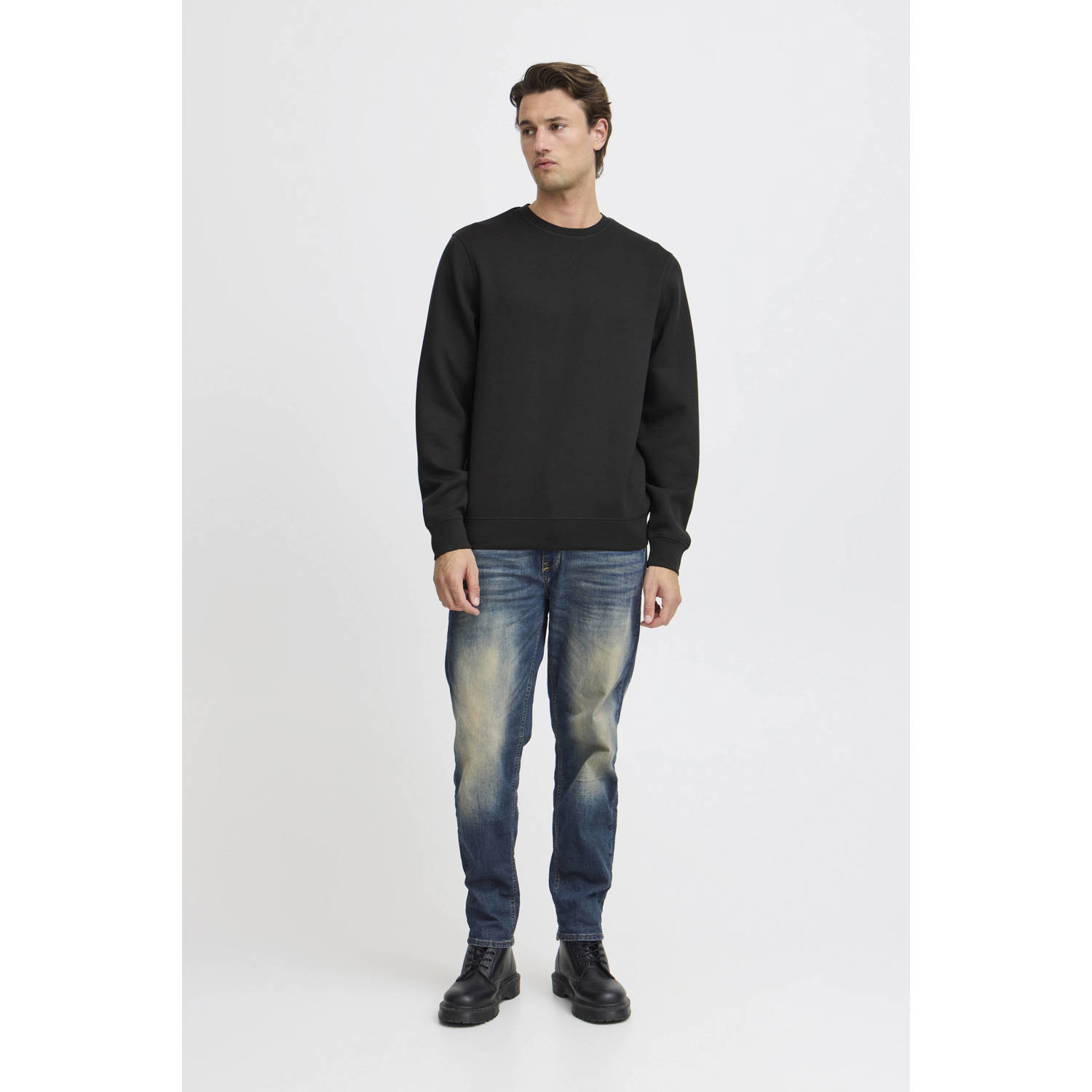 Blend sweater zwart