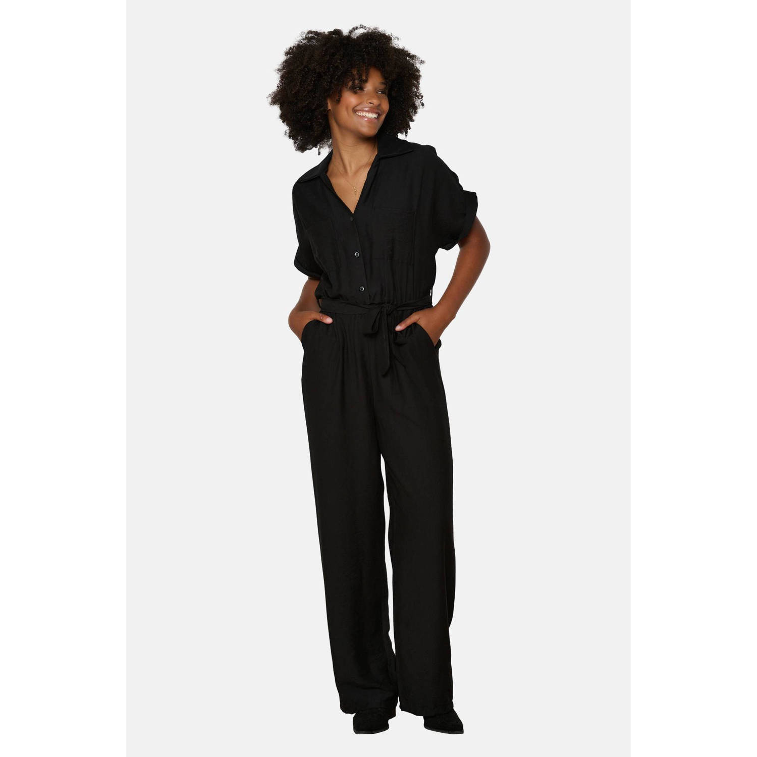 LOLALIZA jumpsuit zwart