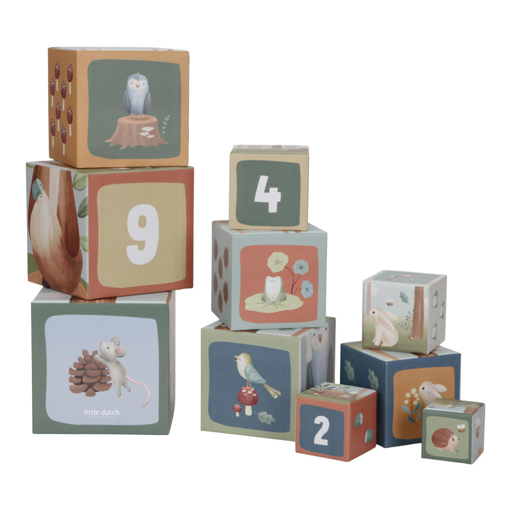 Little Dutch Forest Friends Stapelblokken