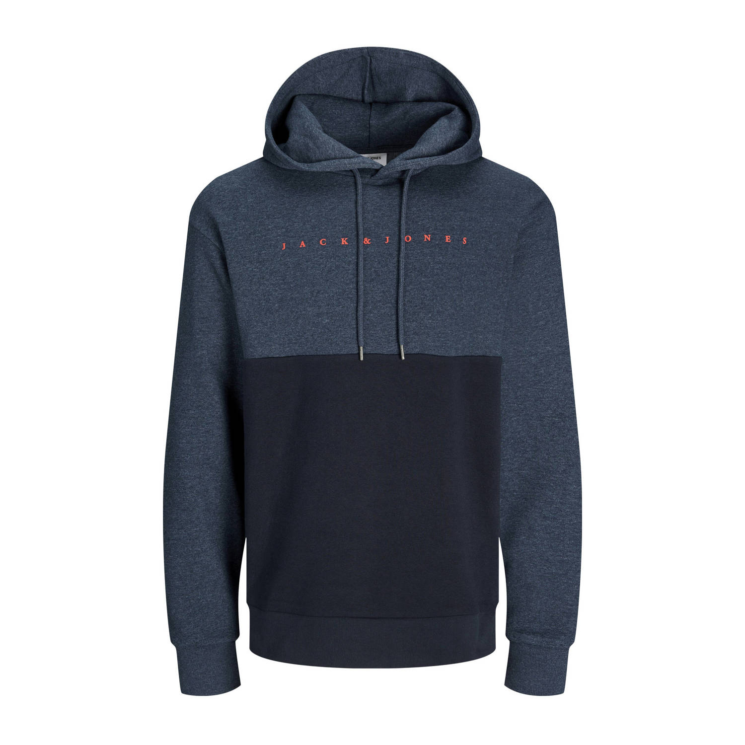 JACK & JONES PLUS SIZE hoodie JJSTAR donkerblauw