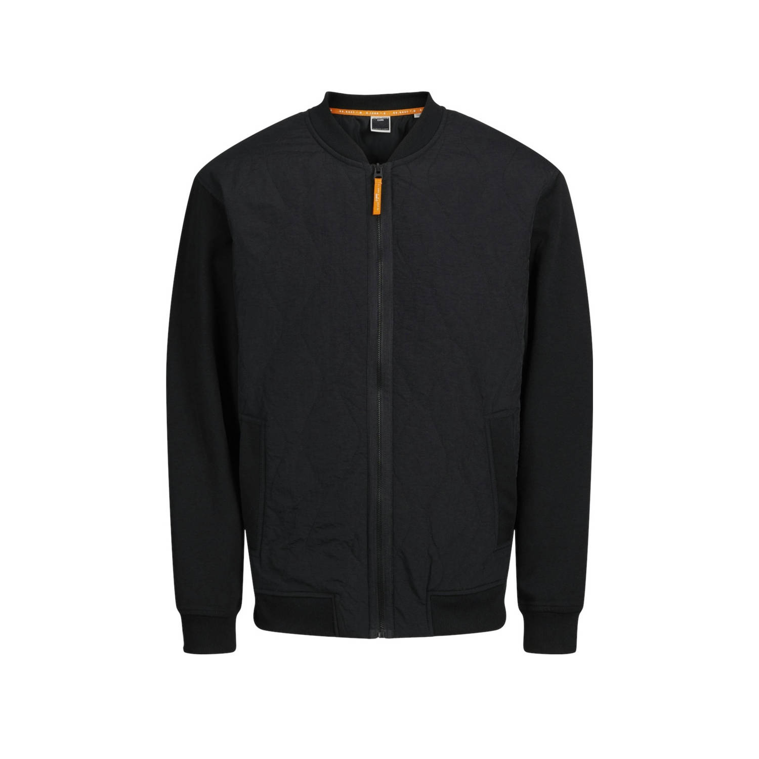 JACK & JONES CORE sweatvest JCOOUTDOOR zwart