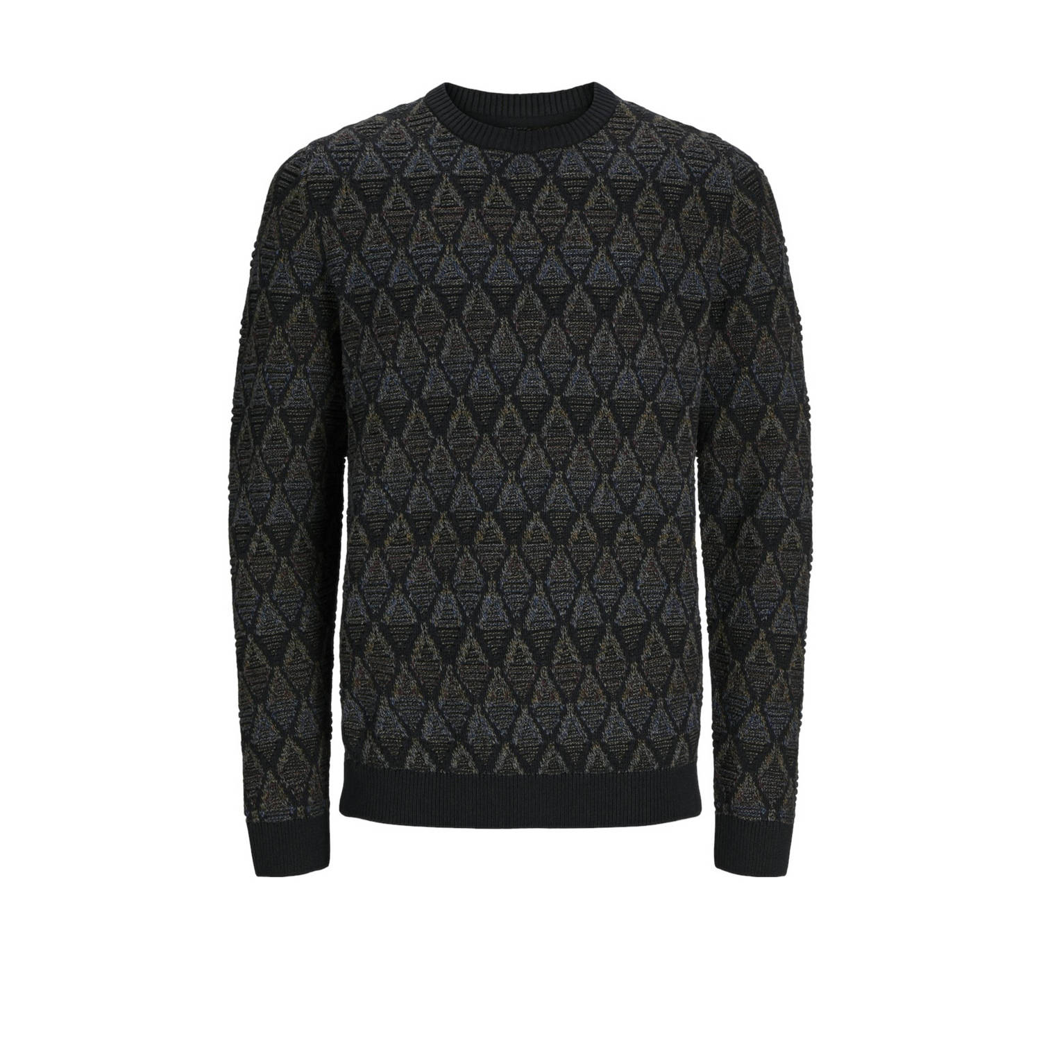Jack & Jones Premium Gebreide pullover met ribboorden model 'EDDIE'