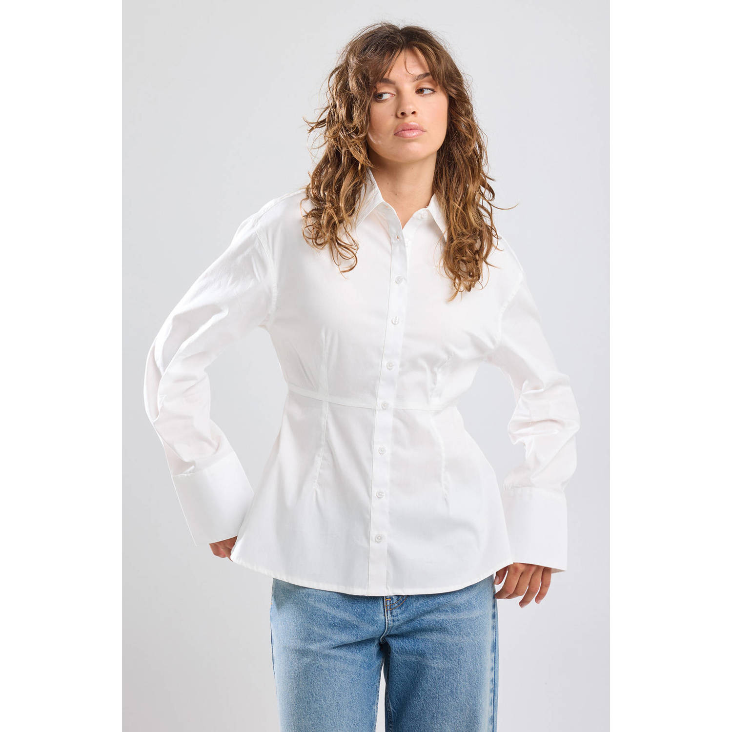 America Today blouse ecru
