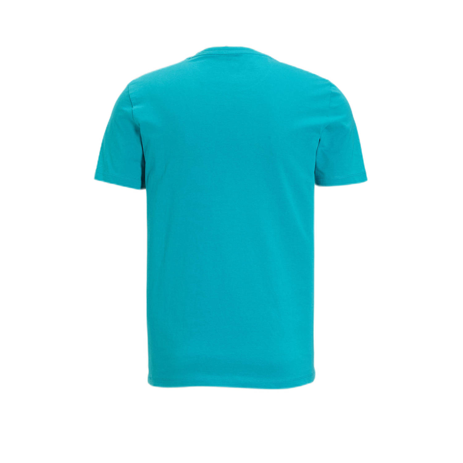 anytime T-shirt cyaan
