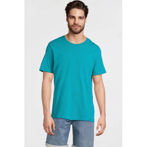 anytime T-shirt cyaan afbeelding