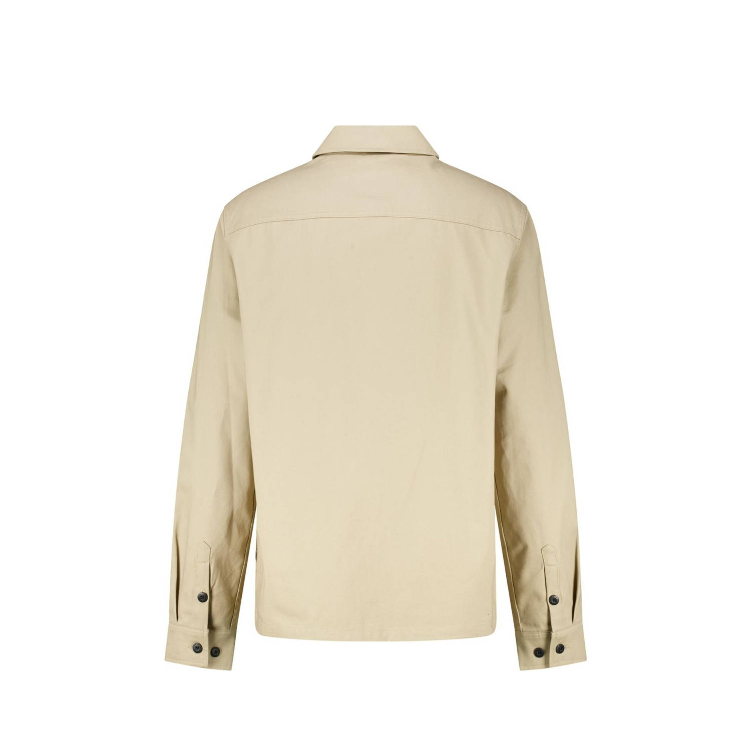 America Today loose fit overshirt Hendrix beige