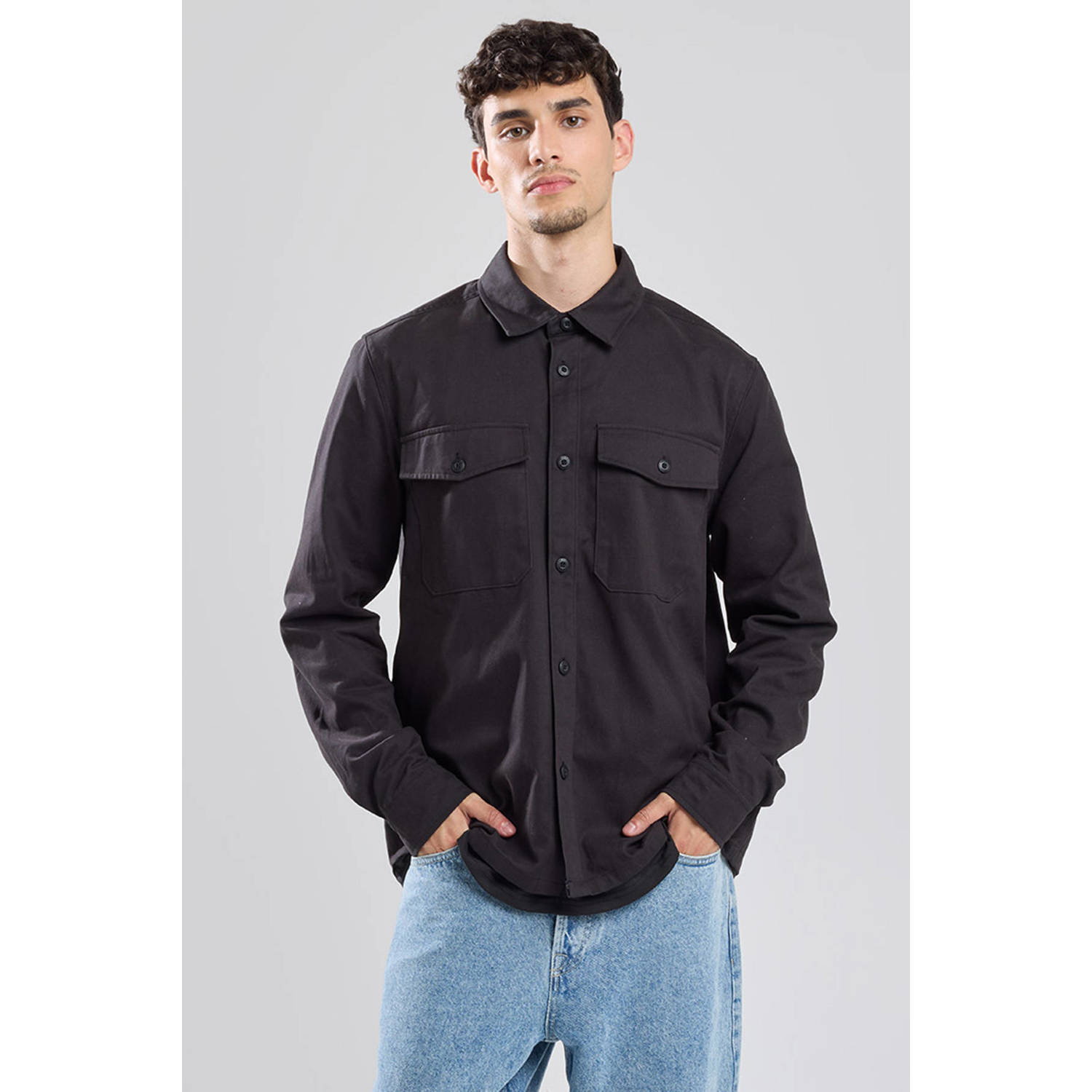 America Today loose fit overshirt Hendrix