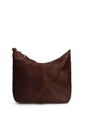 leren crossbody tas bruin
