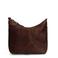 Manfield leren crossbody tas bruin
