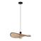 EGLO EGLO Marywell Hanglamp - E27 - Staal|Hout - Zwart|Bruin