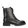 POSH by Poelman Kiek veterboots met slangenprint zwart