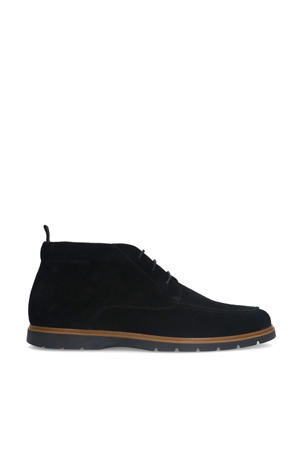 suède veterschoenen zwat