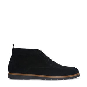 suède veterschoenen zwat