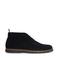 Manfield suède veterschoenen zwat