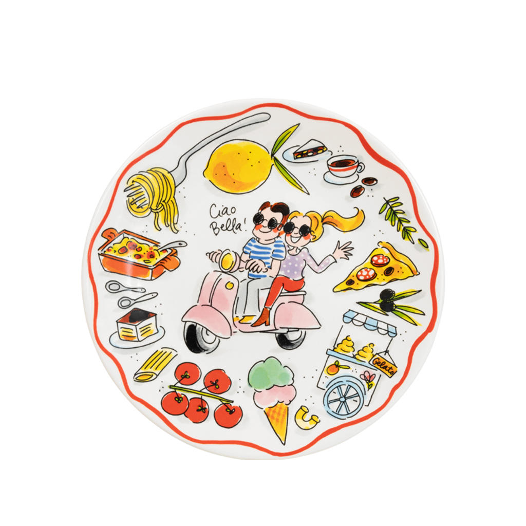 Blond Amsterdam bord Pasta (Ø22 cm)