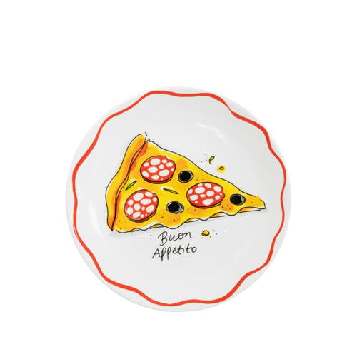 Blond Amsterdam bord Pizza (Ø18 cm) - Multi