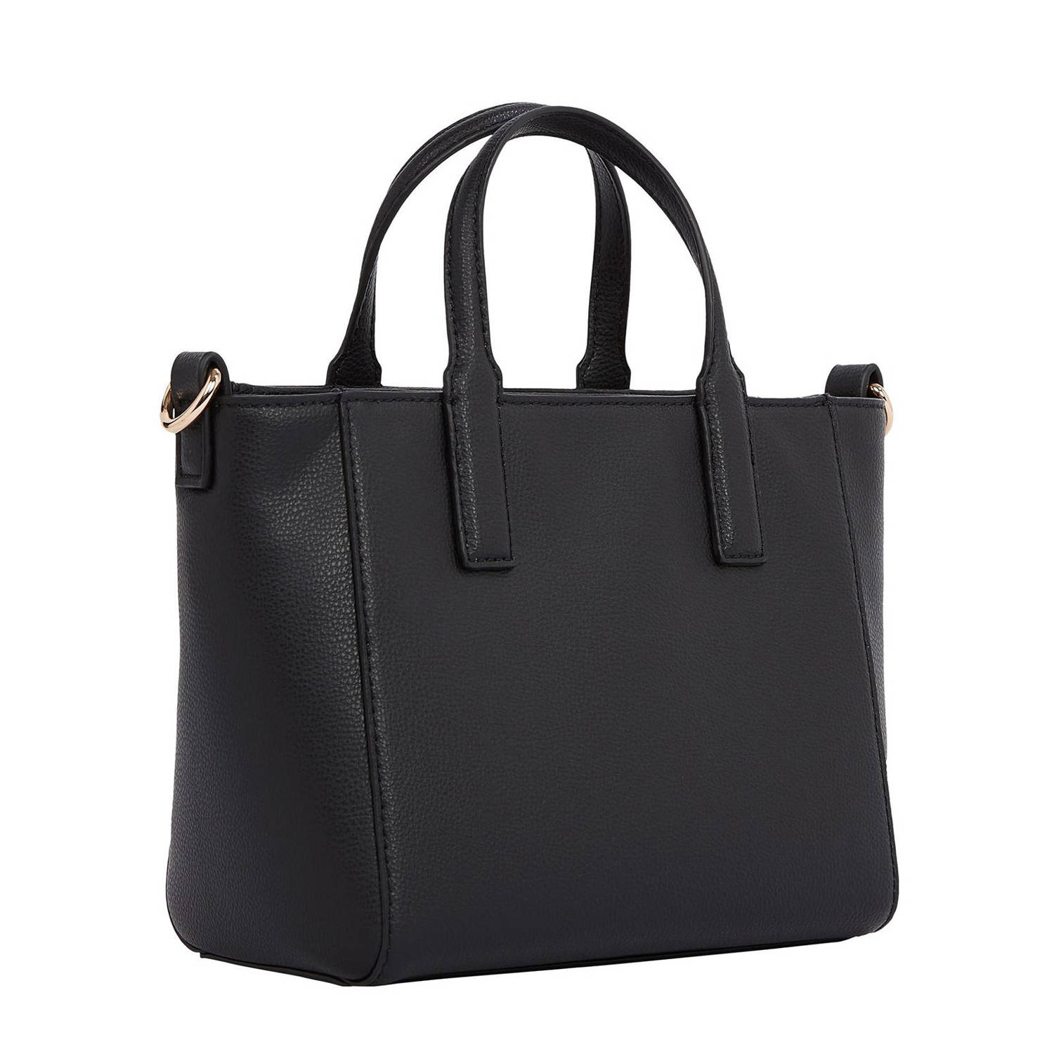 Tommy Hilfiger mini shopper TH Soft zwart
