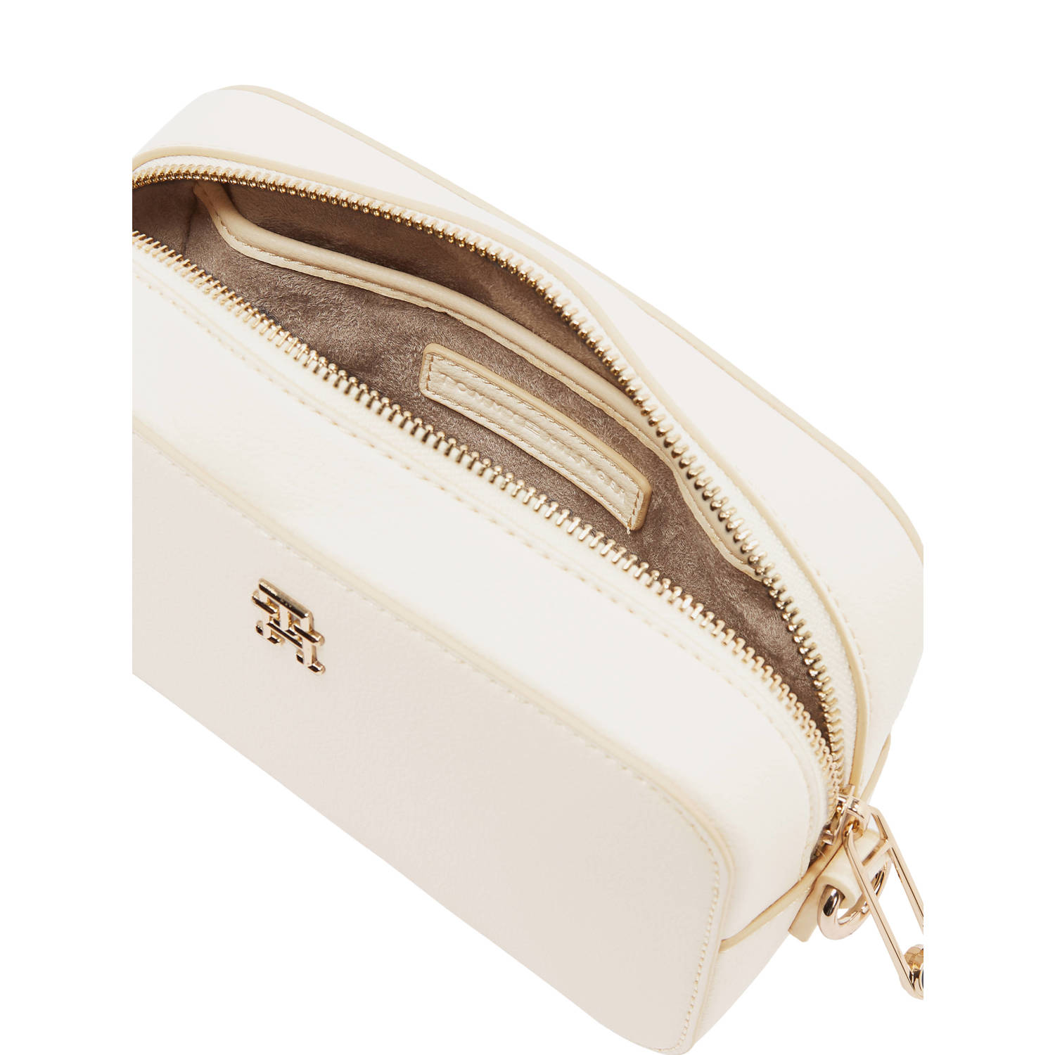 Tommy Hilfiger crossbody tas TH Soft ecru