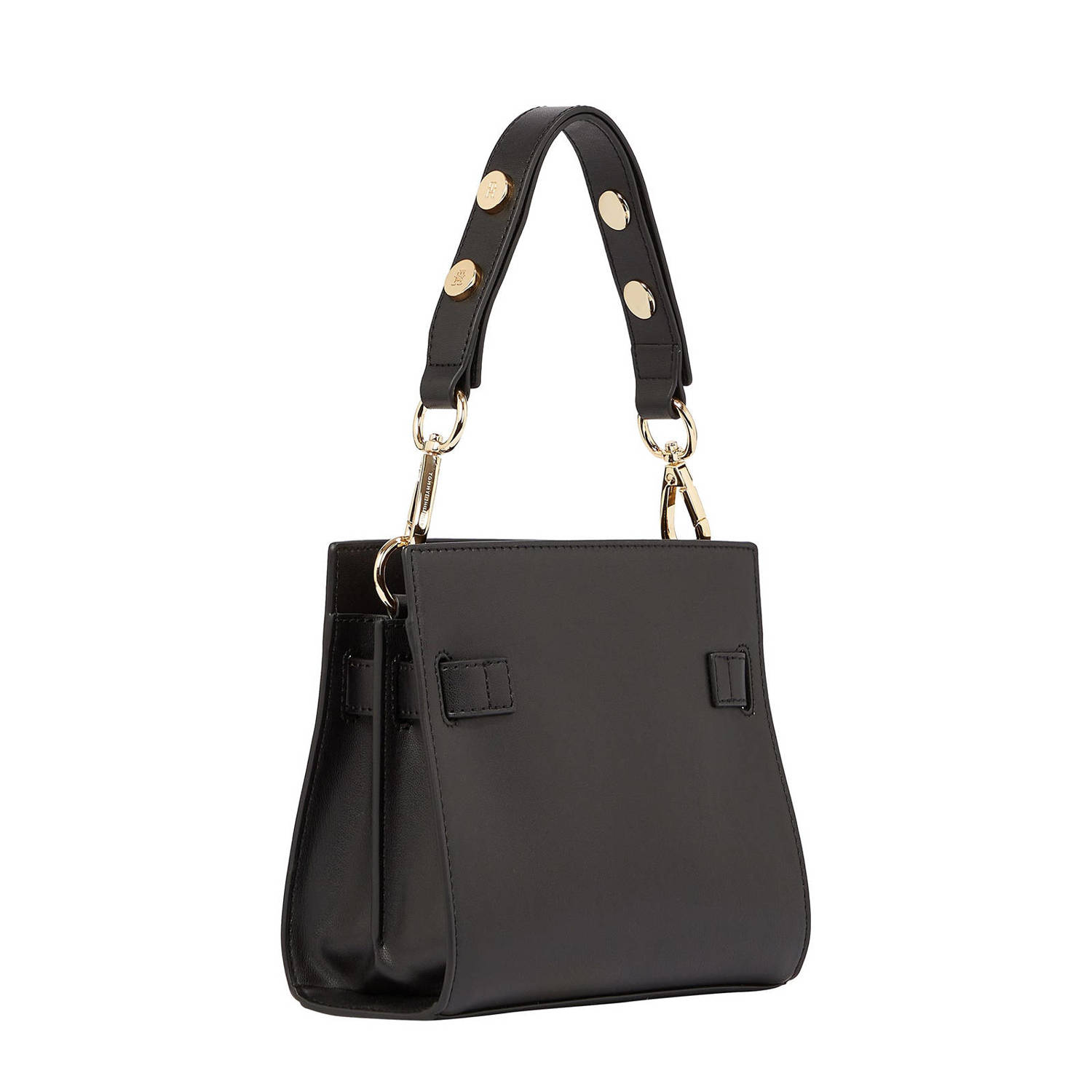 Tommy Hilfiger mini handtas TH Heritage zwart
