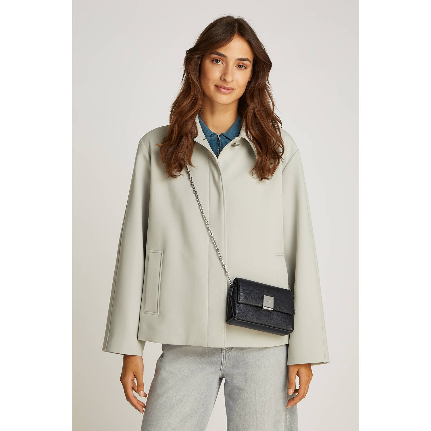 Calvin Klein crossbody tas zwart