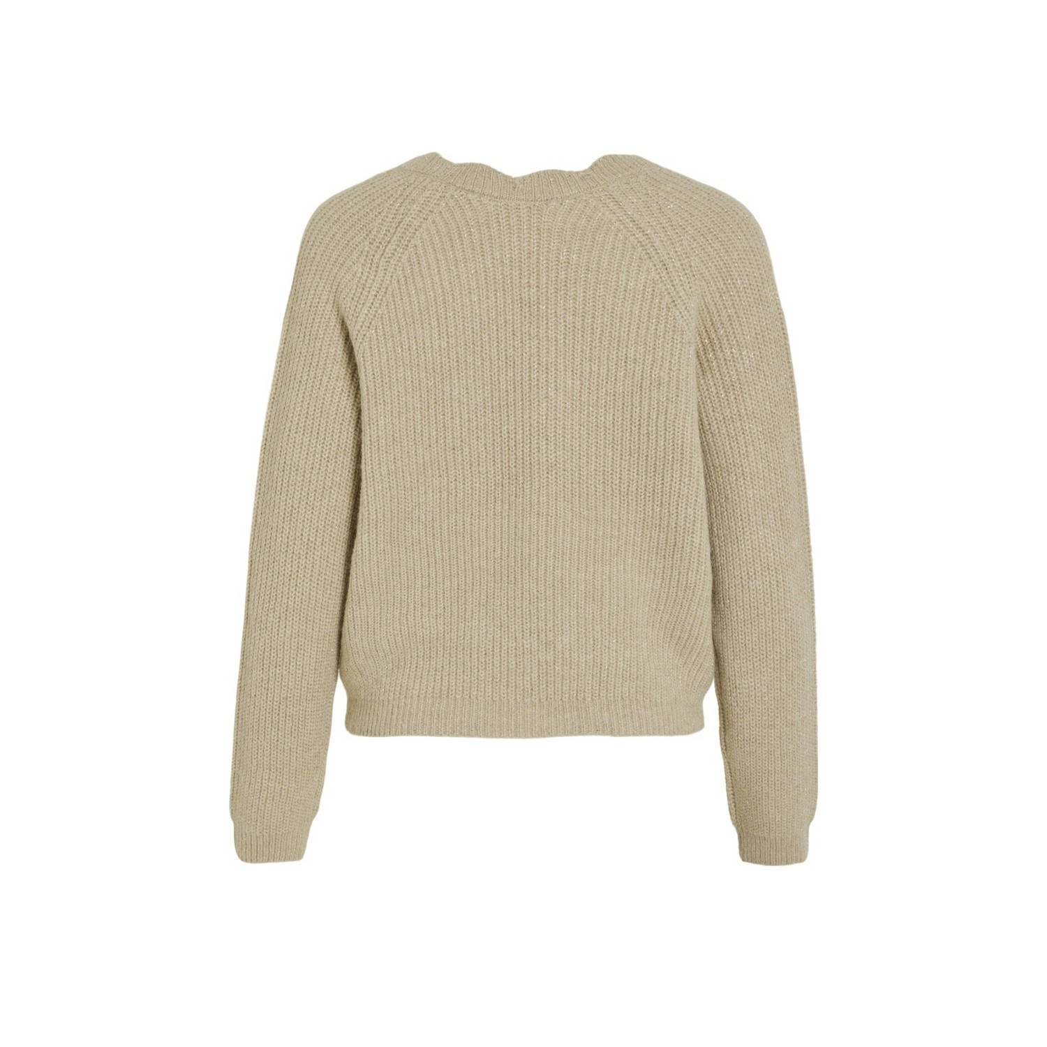 VILA vest VICUTIE beige