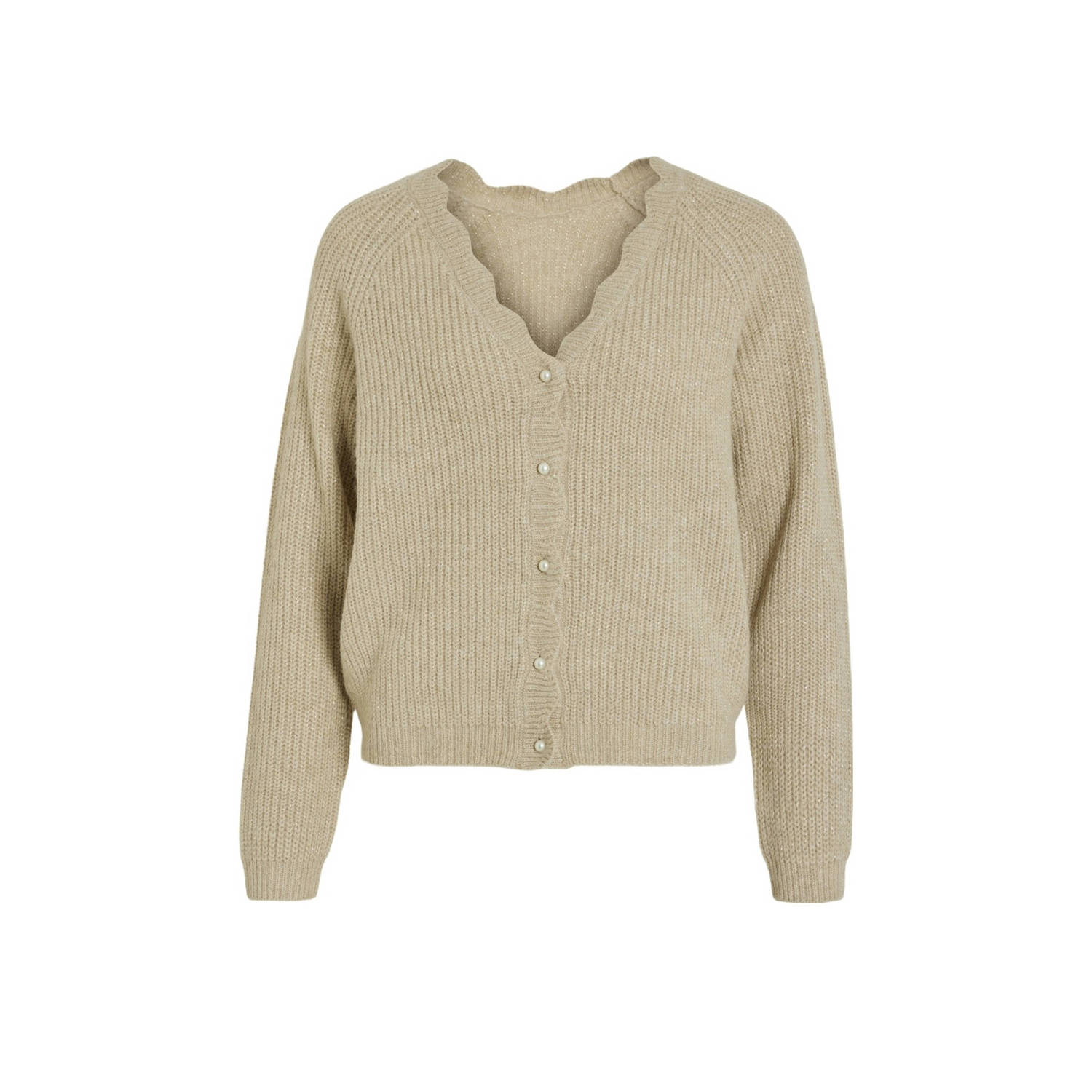 VILA vest VICUTIE beige