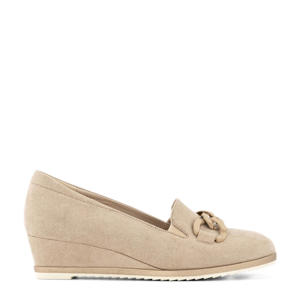 sleehakken beige