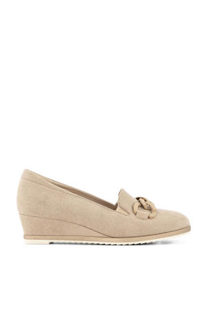sleehakken beige