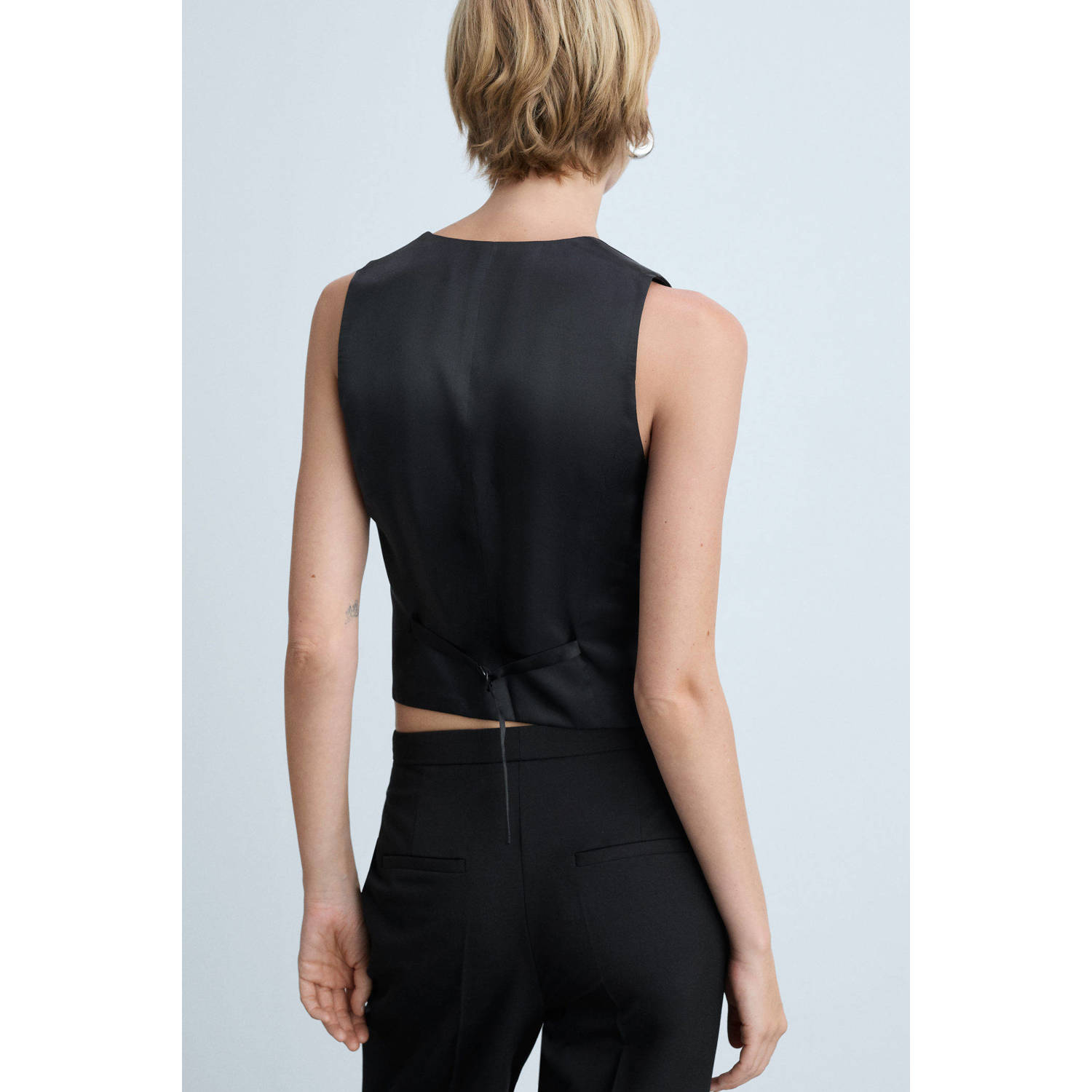 Mango gilet zwart