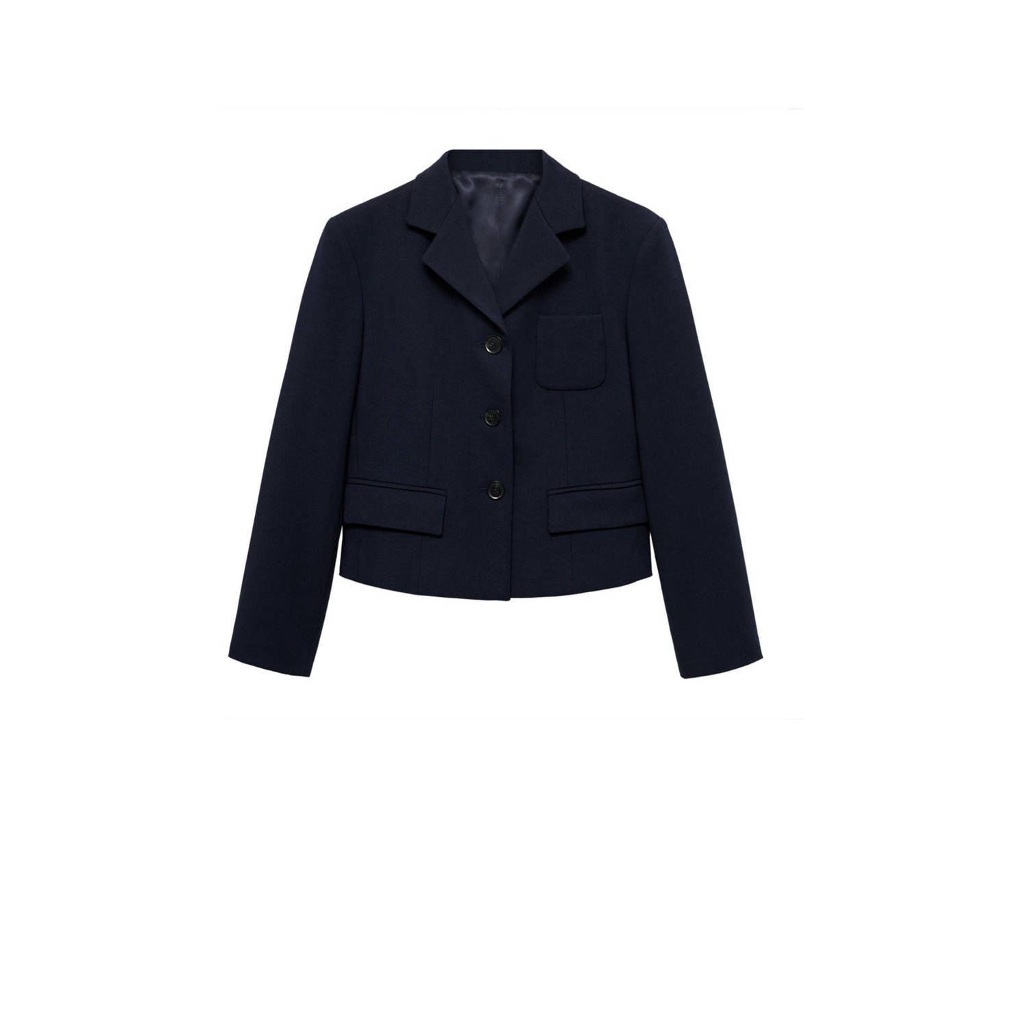 Mango jasje donkerblauw