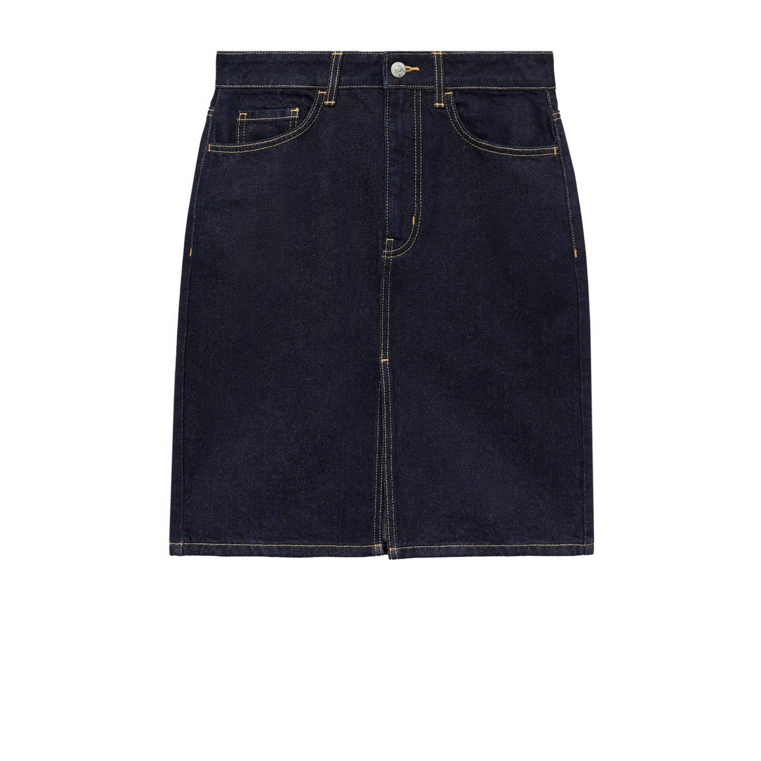 Mango denim spijkerrok dark blue denim
