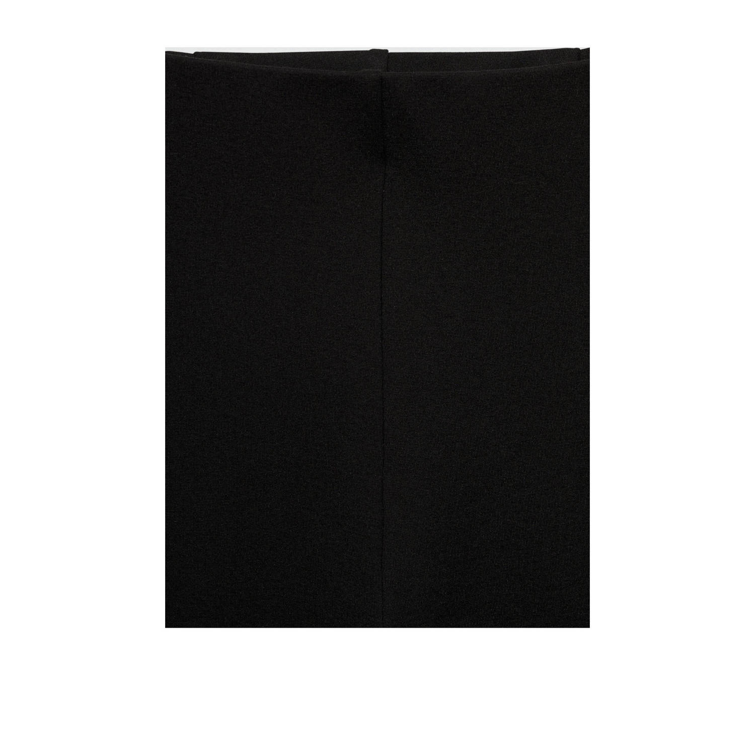 Mango flared broek zwart
