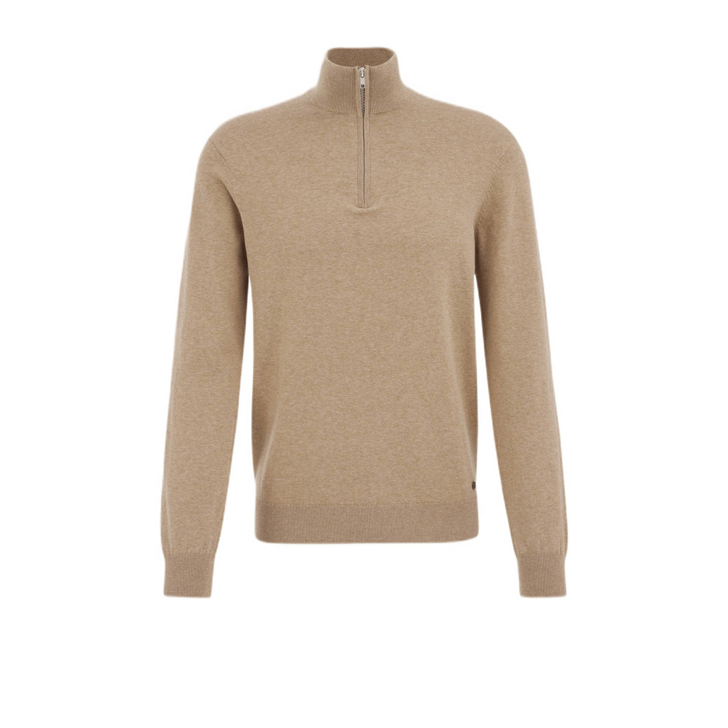 WE Fashion gebreide trui Greige