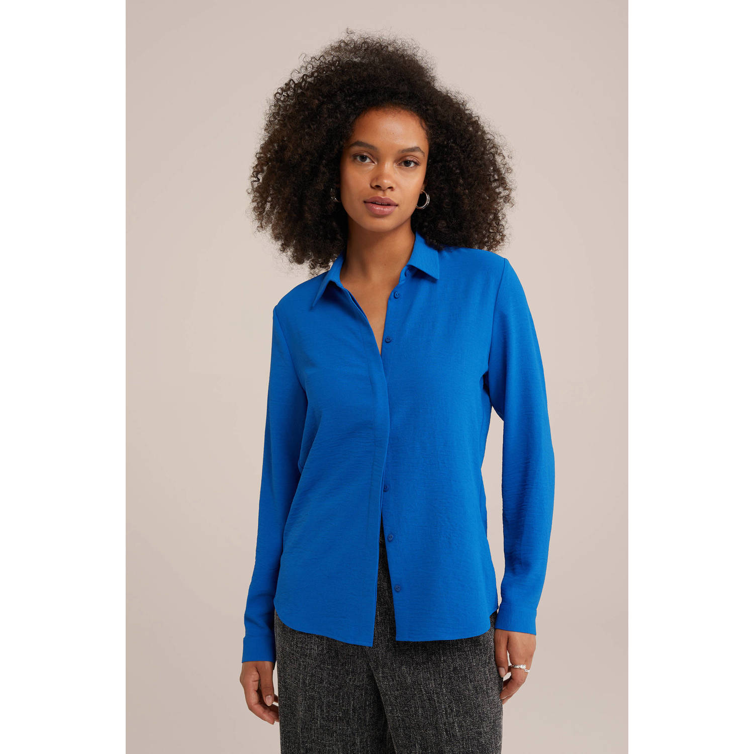 WE Fashion blouse blauw