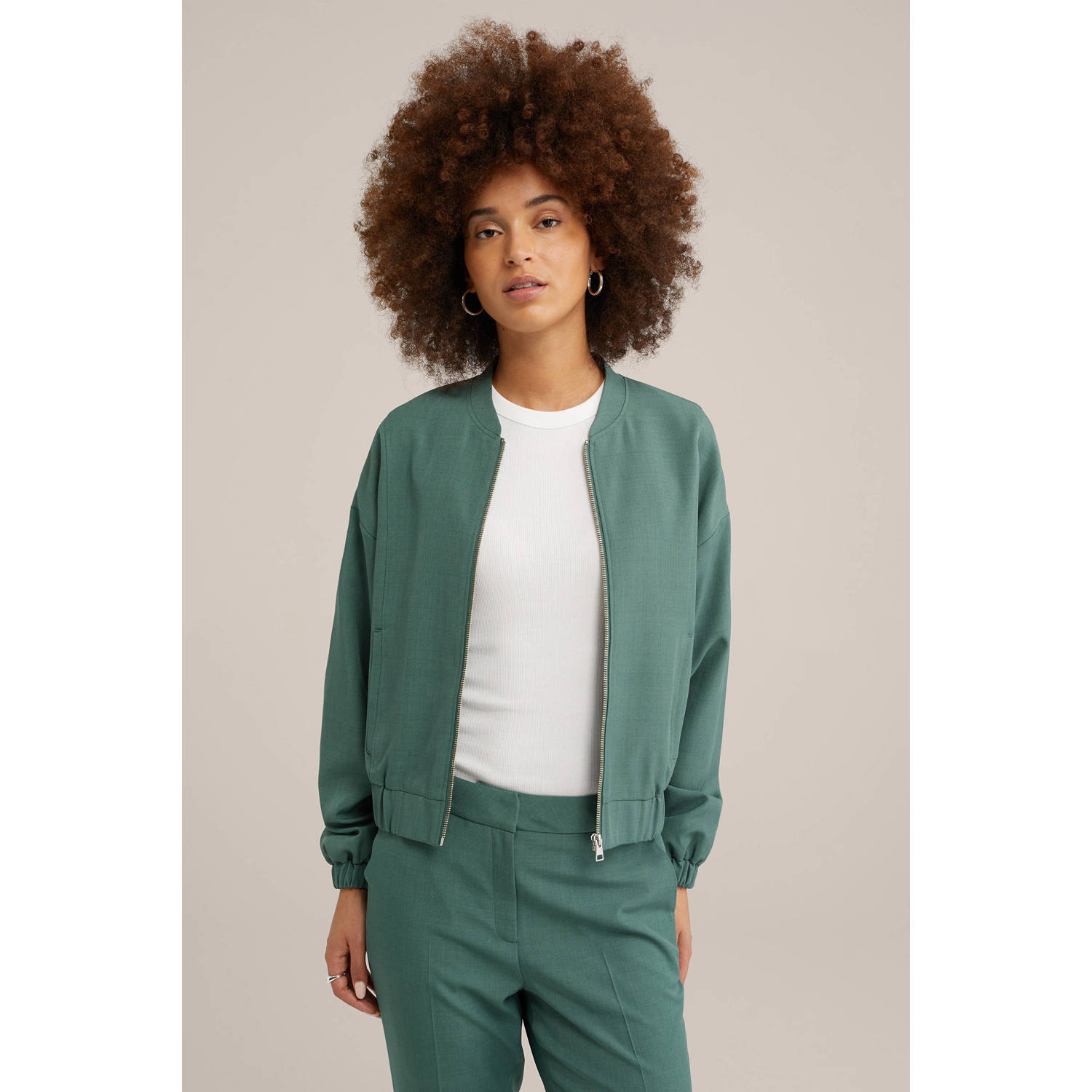 WE Fashion jasje groen