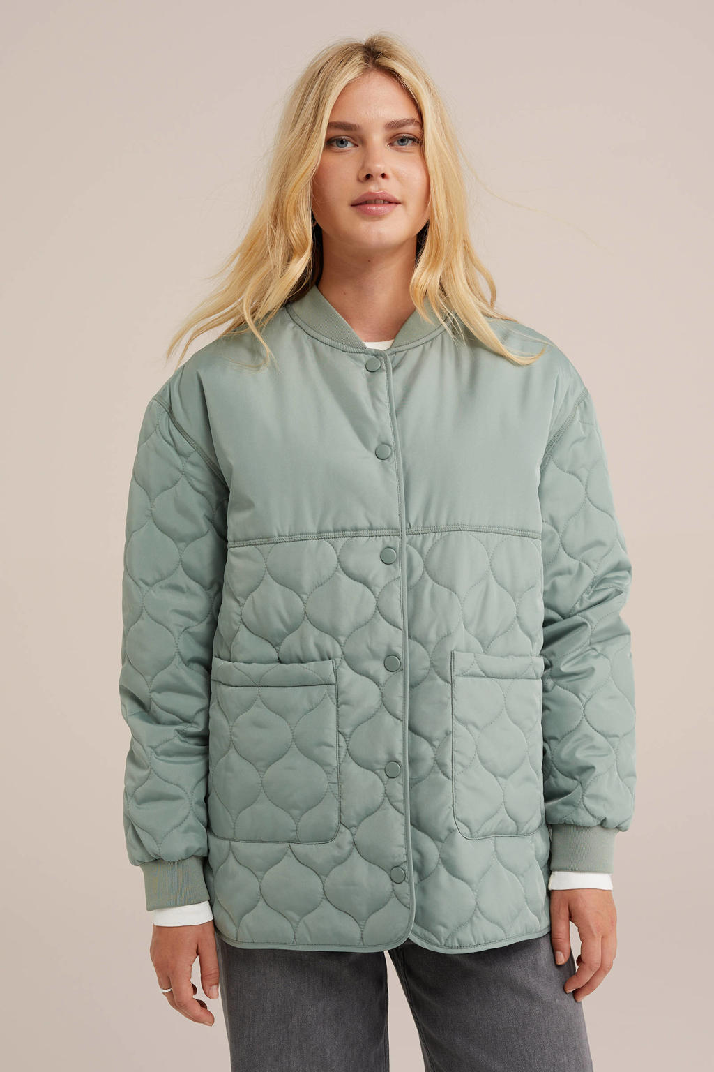 Jan Vanderstorm Gewatteerde Jas VALDEMAR Plus Size Met Printopdruk Bruin 17034743 Jan Vanderstorm Gewatteerde Jas VALDEMAR Plus Size Met Printopdruk Bruin 17034743