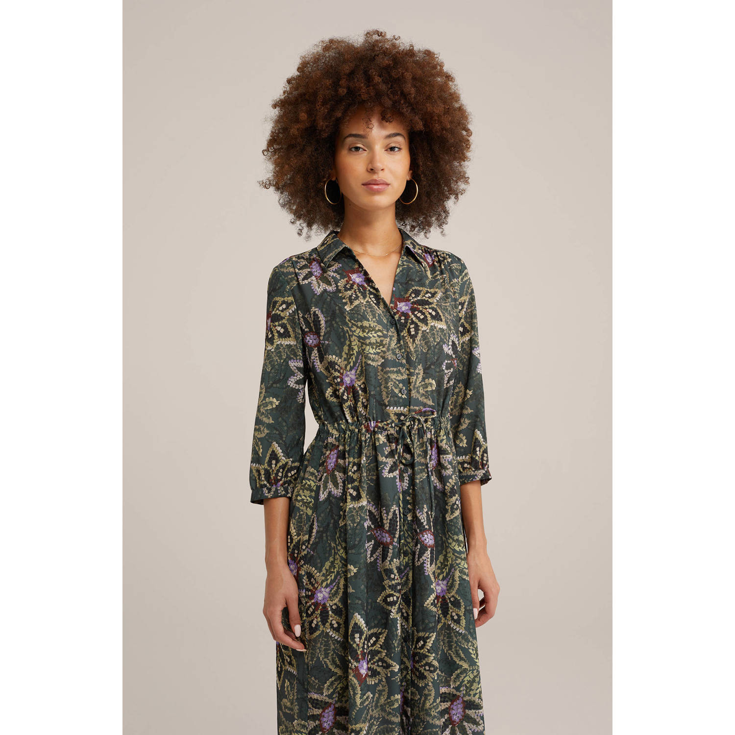 WE Fashion blousejurk met grafische print ore