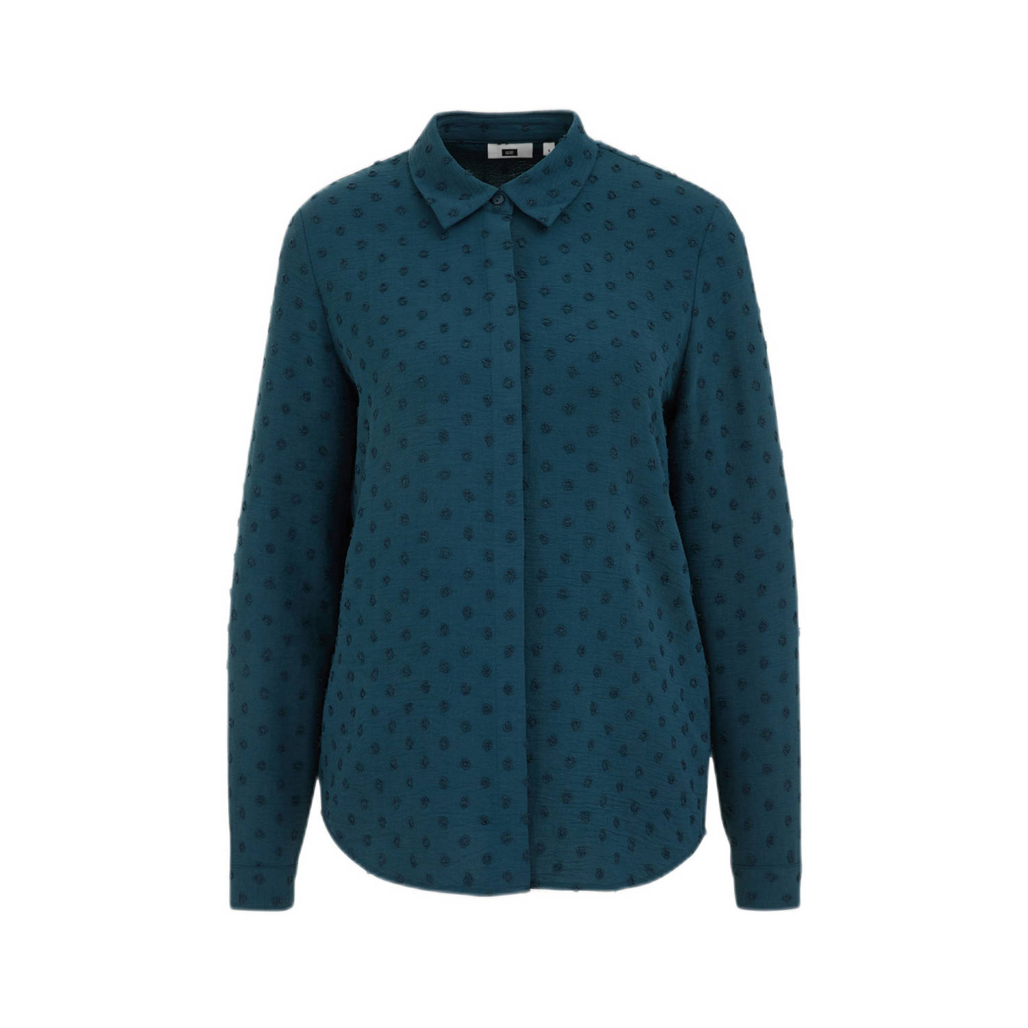 WE Fashion geweven blouse petrol