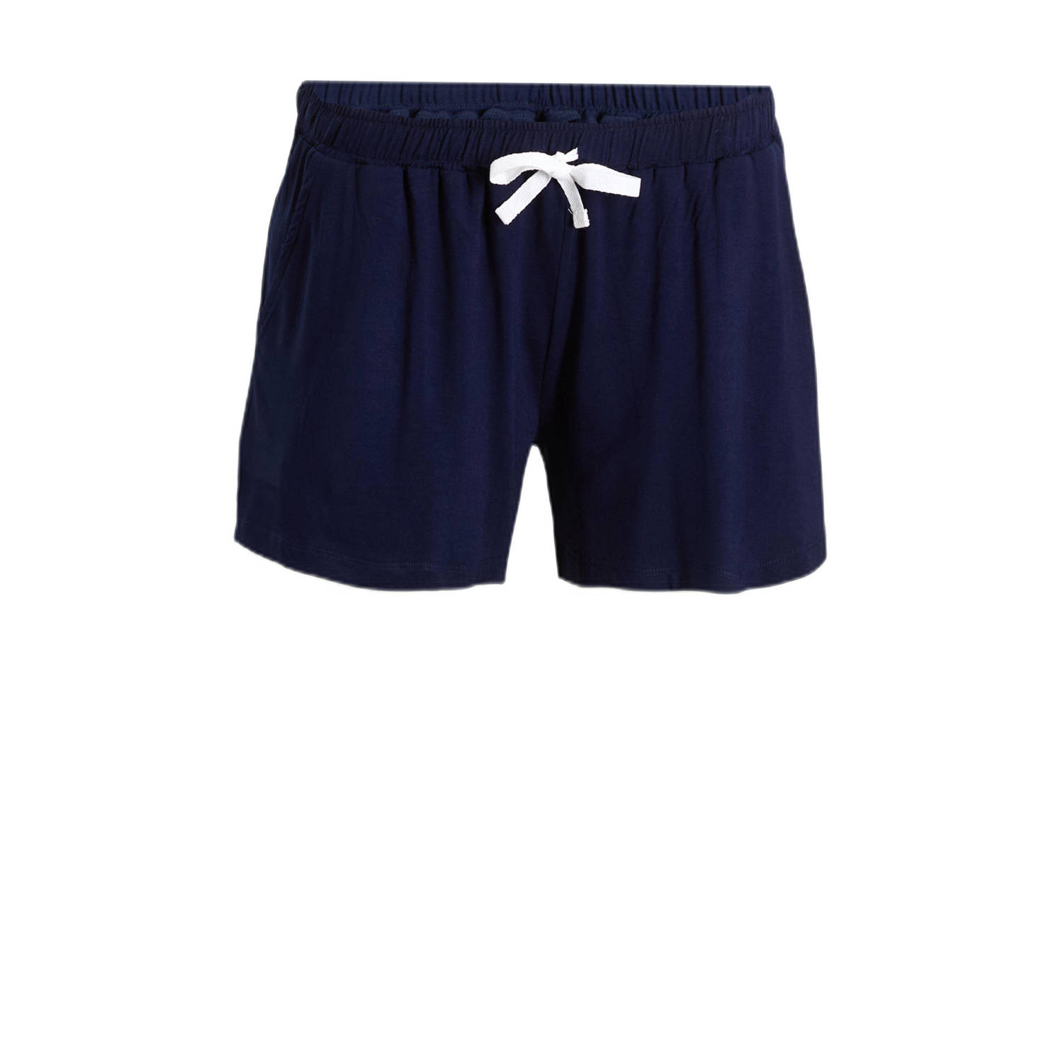 Dreamcovers shortama donkerblauw wit
