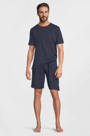 shortama donkerblauw