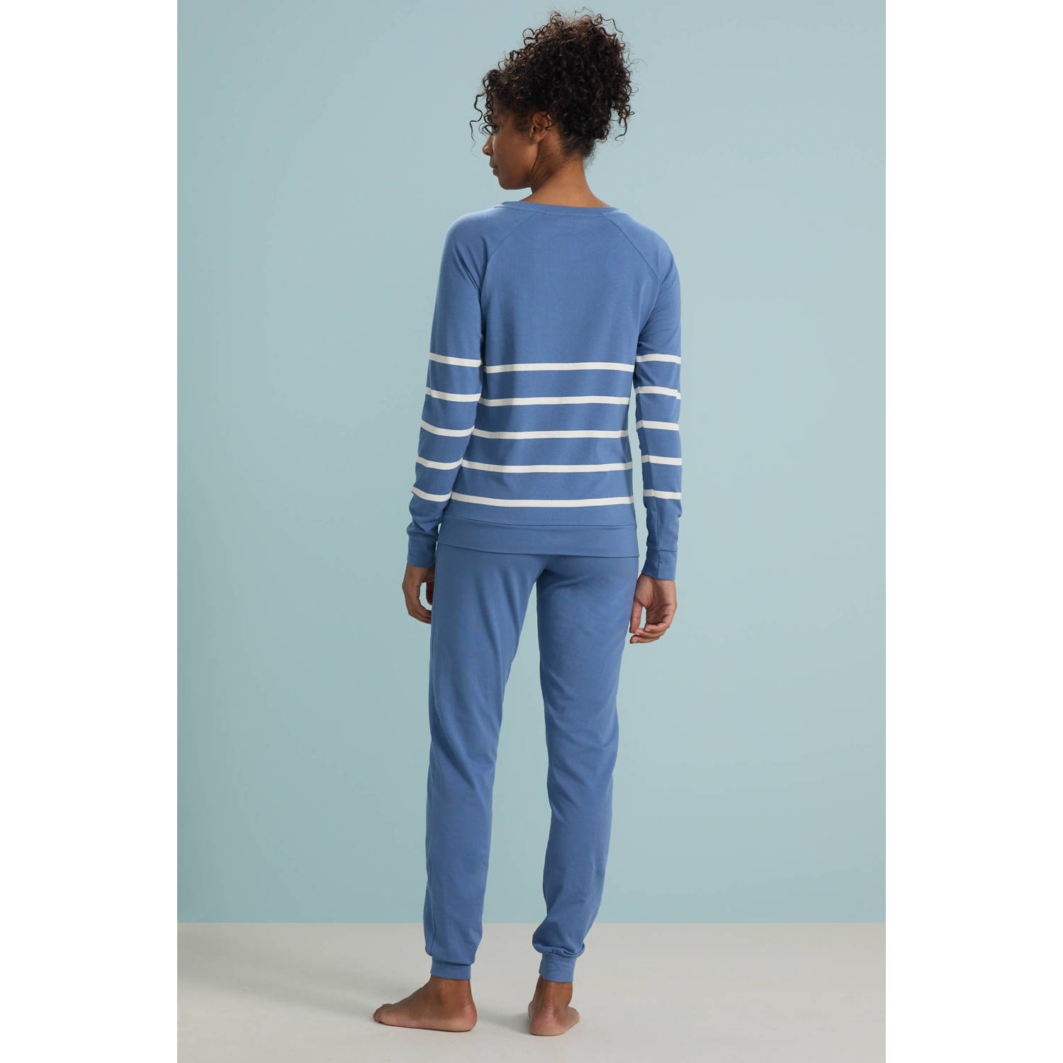 Dreamcovers pyjama blauw ecru