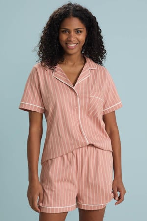 shortama roze/ecru