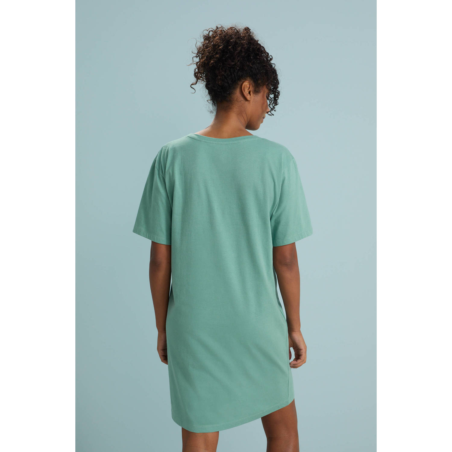 Dreamcovers nachthemd (set van 2) groen ecru